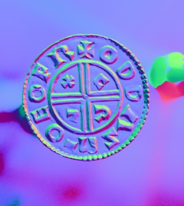 Coin Normal Map